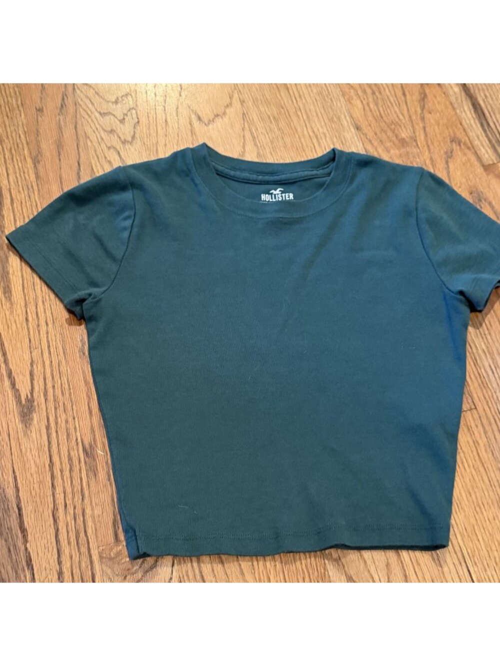 Hollister Small Baby Tee Green XS